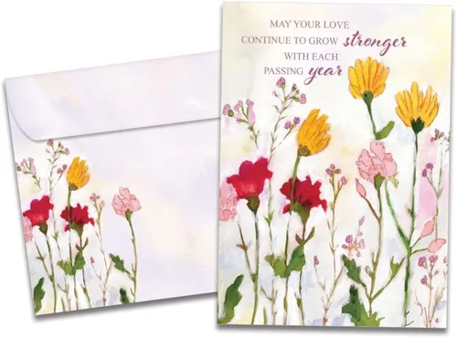 Miniatura 9 de Tree-Free Greetings - Tarjeta de felicitación de aniversario - Diseños artísticos - 1 tarjeta + sobre a juego - Fabricada en Estados Unidos - 100%