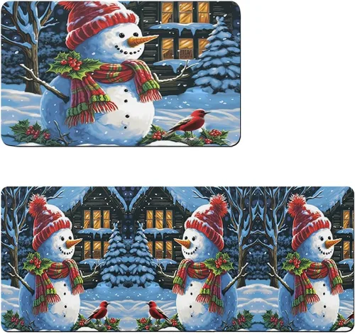 Miniatura 6 de Tapete de baño de Navidad para bañera, antideslizante, de secado rápido y absorbente, tierra de diatomeas, fregadero, dormitorio, cocina, lavable