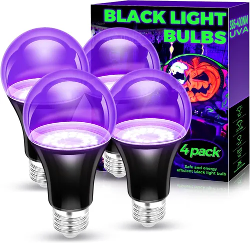 Miniatura 17 de Fulighture Paquete de 2 bombillas de inundación verdes, PAR38 de 15 W (equivalente a 100 W) E26, bombillas LED verdes de inundación para exteriores