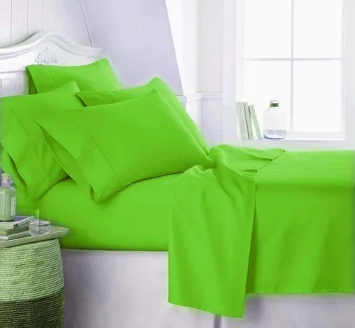 Miniatura 43 de LaxLinen Sábanas Aqua Solid Full, 1 sábana bajera de bolsillo extra profundo para colchones de 18 a 24 pulgadas, calidad egipcia elástica, 600 hilos