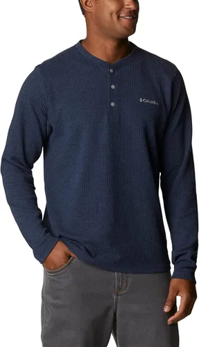 Miniatura 5 de Columbia Camisa de senderismo de manga larga Pine Peak Waffle para hombre
