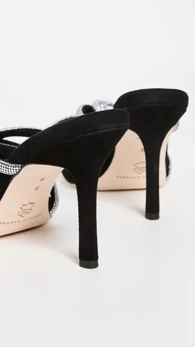 Miniatura 3 de Loeffler Randall Sandalias de tacón con lazo de cuero Margi para mujer