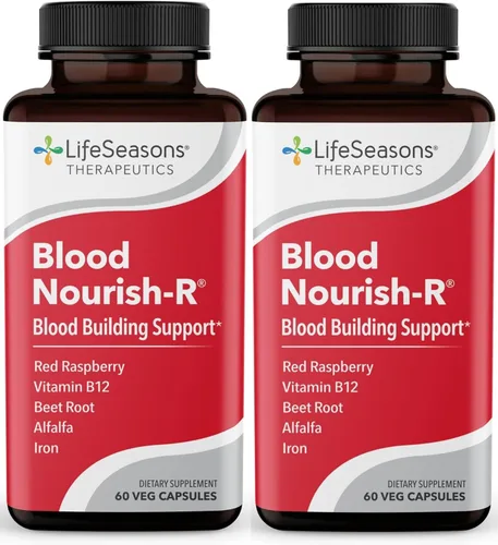 Miniatura 7 de LifeSeasons Blood Nourish-R - Suplemento para Deficiencia de Hierro - Apoya la Anemia, Fatiga, Palidez y Mareos - Sin Estreñimiento - Formación