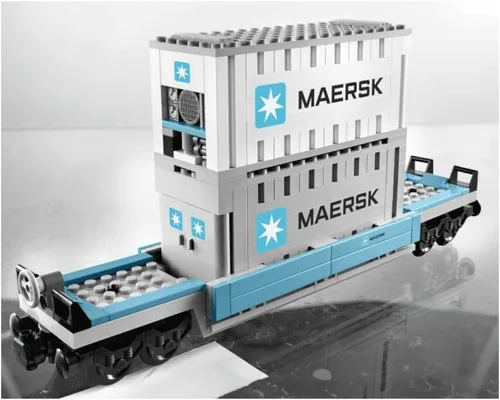 Miniatura 9 de Lego, Creador de trenes Maersk 10219 (suspendido por el fabricante)