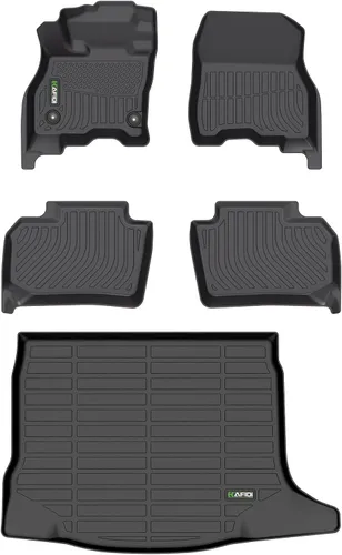 Miniatura 11 de Alfombrillas y revestimiento para maletero para Jeep Grand Cherokee L 2021-2025 (6 pasajeros, sin consola central) con respaldo, revestimientos