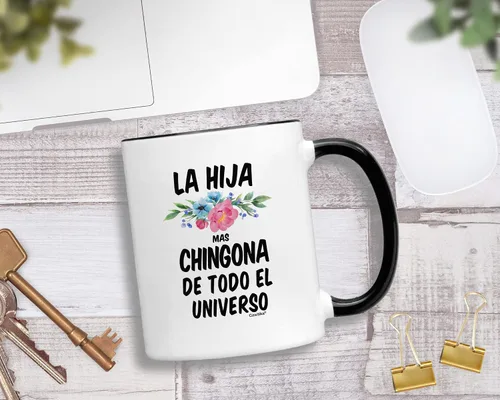 Miniatura 3 de Casitika Regalo para hija en español. La Hija Mas Chingona De Todo El Universo Taza de Café de 11 Oz Regalos Para Cumpleaños.