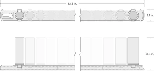 Miniatura 7 de TEKTON SID92101 Juego de llaves de impacto de tuerca de eje de 6 puntos de 1/2 pulgada con riel, 7 piezas (1.142-1.496 in) SID92101