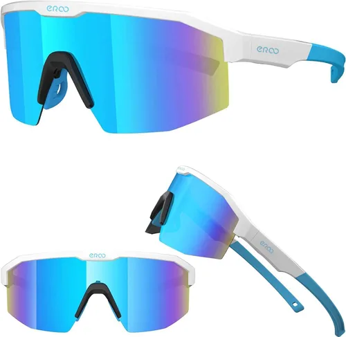 Miniatura 13 de Eazyrun Gafas de sol polarizadas deportivas para niños de 8 a 12 años, lentes para béisbol, softbol, ciclismo, protección UV para niños y niñas F24f