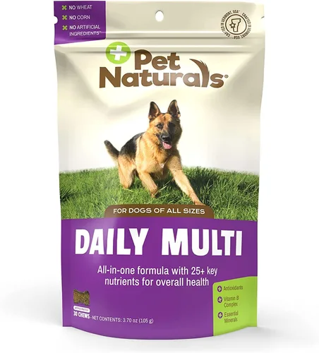 Miniatura 12 de Pet Naturals Multivitamínico diario para perros, sabor vegetal, 150 masticables - Deliciosos masticables con aminoácidos y antioxidantes - Apoya