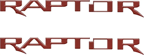 Miniatura 27 de Insertos de emblema para capó - Compatible con Ford F-150/Bronco Raptor 2021-2026 * Color OE: plata icónica