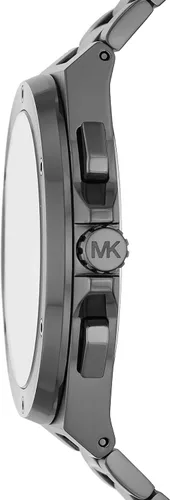 Miniatura 2 de Michael Kors Lennox - Reloj cronógrafo de acero inoxidable para hombre con correa de acero o silicona