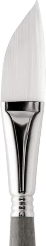 Miniatura 2 de Speedball Art Products 1436-025 Escoda Perla Series, 1/4 pulgadas, filamento Toray blanco sintético