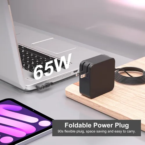 Miniatura 2 de Cargador para portátil de 65 W, compatible con Asus Vivobook Go 15, 14, 12 X515 X515J X515E X515M X515JP X515MA, VivoBook 14 15 17 Flip 14 15 S13