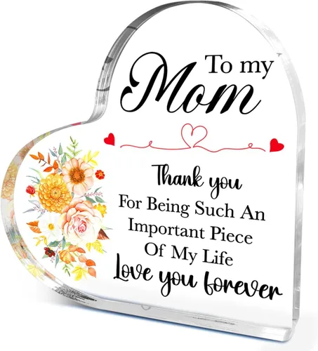 Miniatura 38 de Regalos de cumpleaños para mamá de parte de la hija, regalos de agradecimiento para mamás, día de la madre, Navidad, ideas únicas de regalo