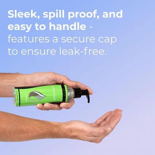 Miniatura 2 de LYNK Lubricante a base de agua de 8 onzas con bomba de mano, lubricante de gel de larga duración fácil de limpiar para privacidad compatible