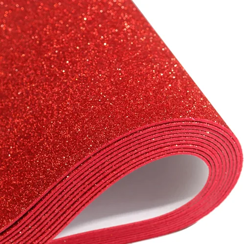 Miniatura 11 de 10 hojas de cartulina con purpurina Mluchee para decoraciones de Año Nuevo, Acción de Gracias, Navidad y otoño, papel autoadhesivo en la parte