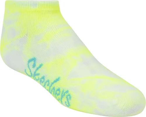 Miniatura 4 de Skechers Pack de 6 calcetines de corte bajo para niñas + 3 lazos para el cabello