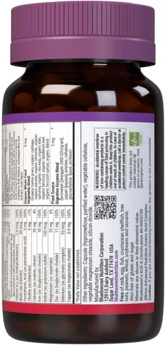 Miniatura 3 de Bluebonnet Nutrition Ladies One Vegetable Capsule, Whole Food Multiple, K2, Vegetales Orgánicos, Energía, Vitalidad, Sin OGM, Sin Gluten, Sin Soja