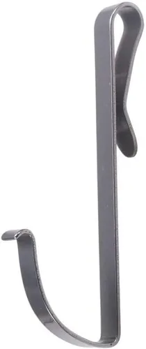 Miniatura 5 de Penwlled Mewuthede - Paquete de 20 ganchos de acero inoxidable en forma de J, ganchos para rejilla de alambre, colgador de fregadero resistente