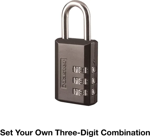 Miniatura 4 de Master Lock Cerraduras de viaje aprobadas por la TSA establece tu propia combinación, construcción de metal duradero