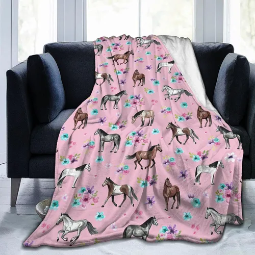 Miniatura 19 de Manta de franela de viaje, linda manta de diseño de animales perezosos de granja y cachorros Rottweiler para una mejor relajación, manta de aire