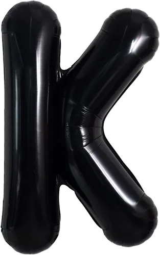 Miniatura 51 de TONIFUL Globos grandes de helio de letras B negras grandes de 40 pulgadas, globos de aluminio Mylar para decoración de suministros de fiesta