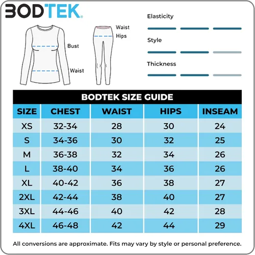 Miniatura 4 de Bodtek Conjunto de ropa interior larga térmica para mujer, para clima frío, capa base larga de John con forro polar, parte superior e inferior