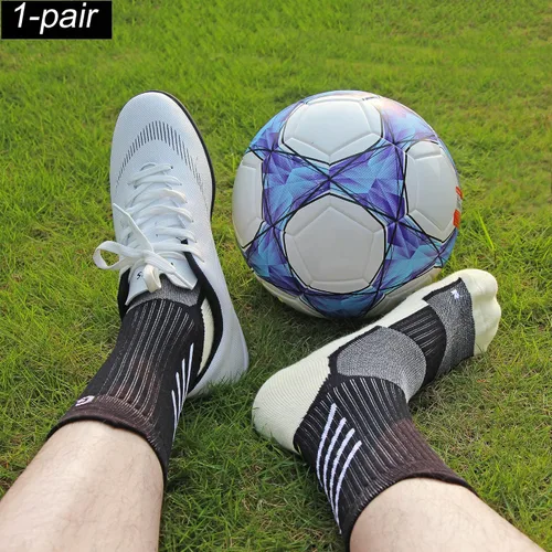 Miniatura 6 de 2.0 Calcetines atléticos antideslizantes para hombres y mujeres, calcetines de fútbol para yoga, correr..