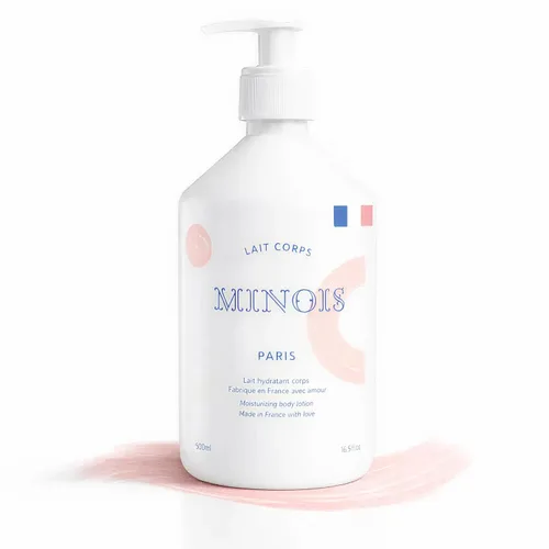 MINOIS PARIS - Loción para bebés recién nacidos y niños | Loción corporal suave con aloe vera, manteca de karité y aceite de almendras | Hidratante