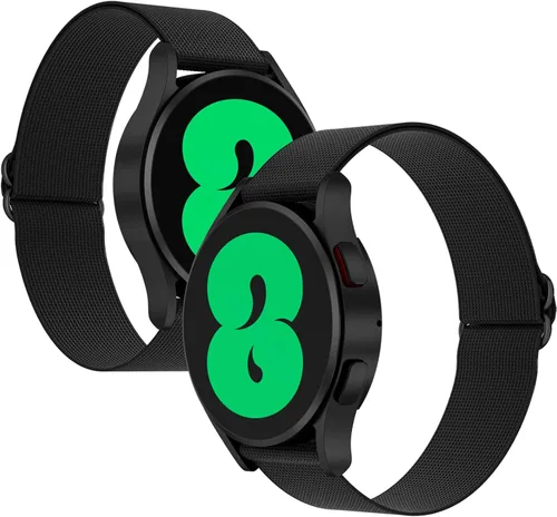Miniatura 10 de ORIbox Compatible con correas de Apple Watch de 1.614 pulgadas, 1.575 pulgadas, 1.496 pulgadas, correa ajustable de nailon elástico tejido