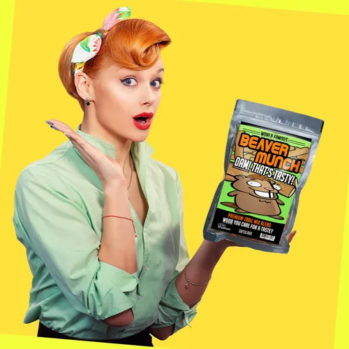 Miniatura 7 de Beaver Munch Spicy Trail Mix – Regalo saludable, divertido mezcla de frutos secos, bolsa de regalo resellable, regalos divertidos y saludables