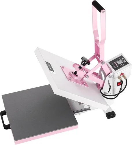 Prensa de calor VEVOR, máquina de prensa de calor digital de 15 x 15 pulgadas, máquina de transferencia de calor deslizable, calentamiento rápido y
