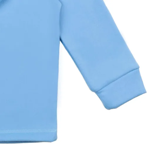 Miniatura 9 de Bluey Sudadera con capucha de forro polar con media cremallera para niños pequeños a grandes Azul