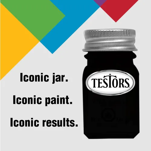 Miniatura 6 de Testors Pintura de Esmalte, Blanco Mate, 1/4-Onza