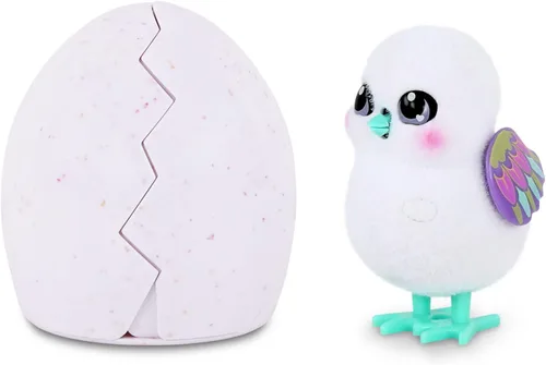 Miniatura 13 de Little Live Pets - Pollito sorpresa; lindo juguete interactivo y coleccionable que gorjea y pulsa; sale del huevo y salta - Huevo azul