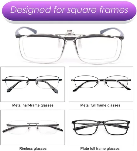 Miniatura 3 de LUFF Gafas de lectura Clip Anti-luz azul Lupa Portátil Clips