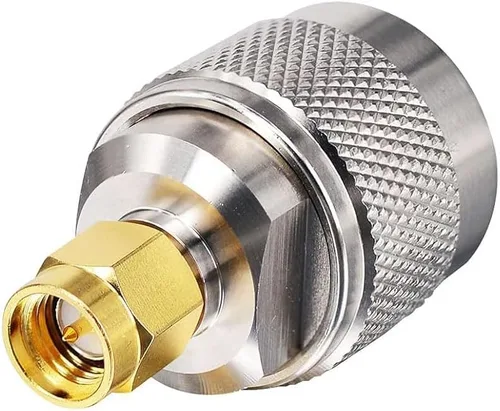 Miniatura 4 de Paquete de 2 adaptadores de conector macho SMA a UHF PL-259 macho para radio CB aficionada