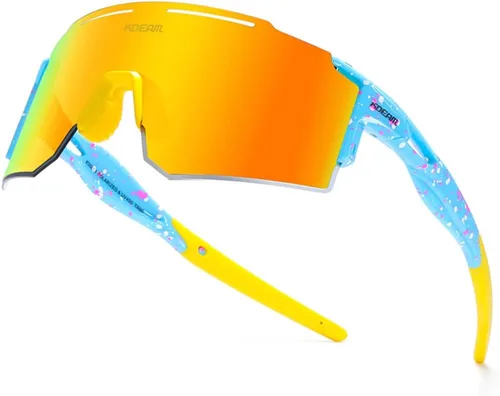 Miniatura 13 de Gafas de sol polarizadas deportivas para hombres y mujeres, jóvenes y niños. Gafas de sol para béisbol y sóftbol, para ciclismo y correr C17