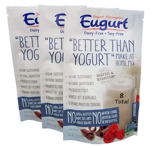 Miniatura 6 de Better Than Yogurt" Make At Home Mix (¡Sin lácteos y soja!) (coco, paquete de 2)