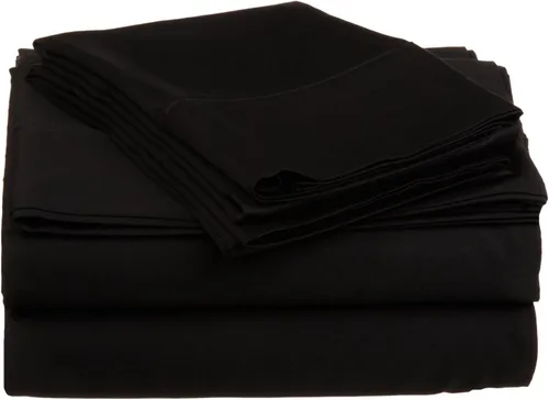 BLUENILEMILLS Blue Nile Mills - Juego de sábanas bajeras de algodón ultra suave de alta calidad con bolsillo profundo de 300 hilos, totalmente