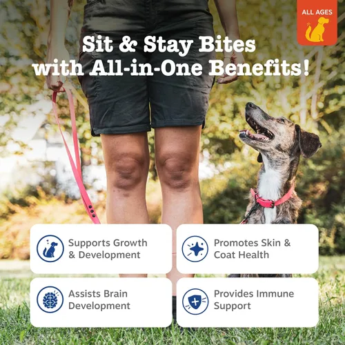 Miniatura 2 de Zesty Paws Golosinas de entrenamiento para perros y cachorros, golosinas para entrenamiento para perros, masticables saludables para la salud