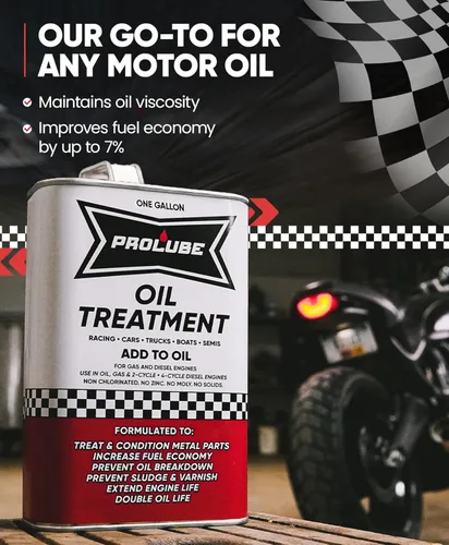Miniatura 3 de Prolube Tratamiento de aceite – Aditivo de aceite de motor para motores de gas y diésel – Reduce el desgaste, el ruido y la vibración – Aumenta