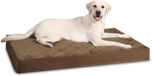 Miniatura 16 de NUPIDA Camas ortopédicas para perros pequeños, impermeables, con funda extraíble lavable y parte inferior antideslizante, cama acolchada para perros