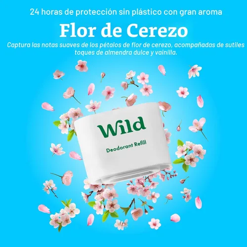 Miniatura 6 de Wild - El Kit Inicial Completo - Estuche de abejas con recargas en una variedad de aromas frescos 5 x 1.4 oz - Desodorante recargable y sin aluminio