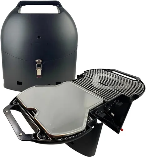 Miniatura 5 de Parrilla portátil de gas y plancha plegable Fold-N-Go, 9.200 BTU, ligera con estuche de transporte