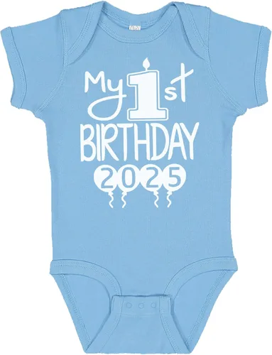 Miniatura 19 de Reaxion Traje de cuerpo entero hecho a mano para bebé niño y niña, mi primer cumpleaños 2024