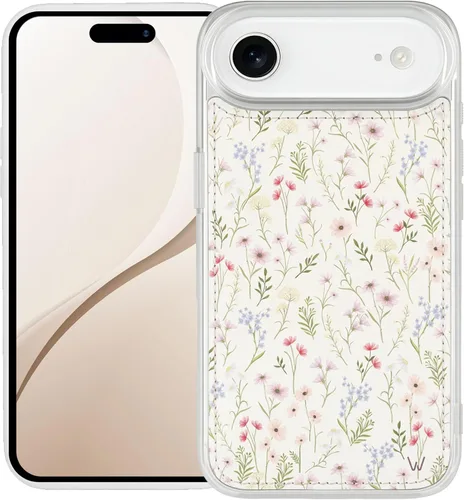 Miniatura 44 de Walli Fundas para iPhone 17 Pro, estética, magnética, compatible con cartera magnética y accesorios, bonita funda de piel vegana para iPhone 17 Pro