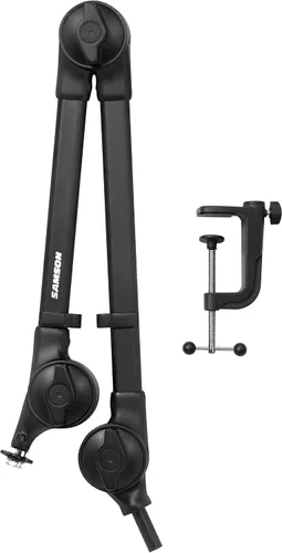 Miniatura 4 de Samson MBA26 26" Micrófono Boom Arm y Audio-Technica ATH-M20X Studio Monitor Auriculares Bundle