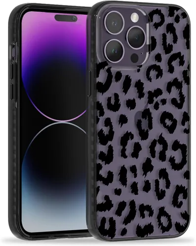Miniatura 13 de SCORPIFY Funda para iPhone 15 Pro Max con diseño floral de Nemophila azul, bonita funda transparente para teléfono para mujeres y niñas