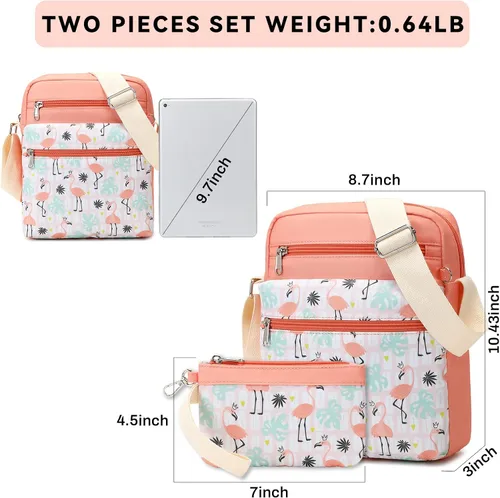 Miniatura 3 de mygreen Juego de bolso cruzado pequeño para niñas adolescentes, bolsas de mensajero pequeñas para niños de 9 a 10 años, regalos